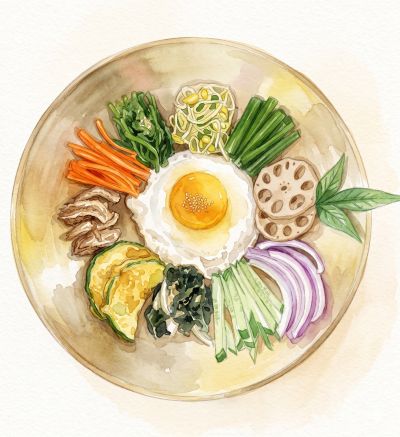 オーガニック野菜ビビンバ